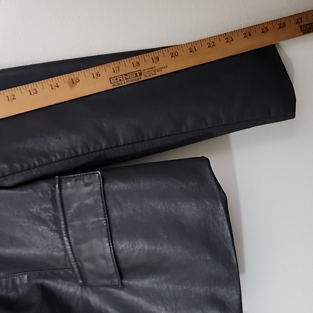 NWOT Black Rivet Black Faux Leather Jacker XL - Picture 11 of 11